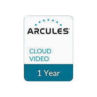 Arcules Video Storage, 1080p - subscription license (1 year) - unlimi