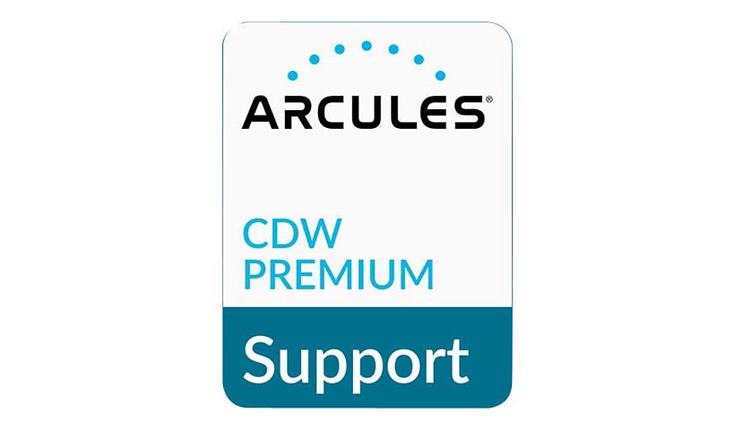 Arcules Premium Support - technical support - for Arcules Cloud for CDW - 1 year