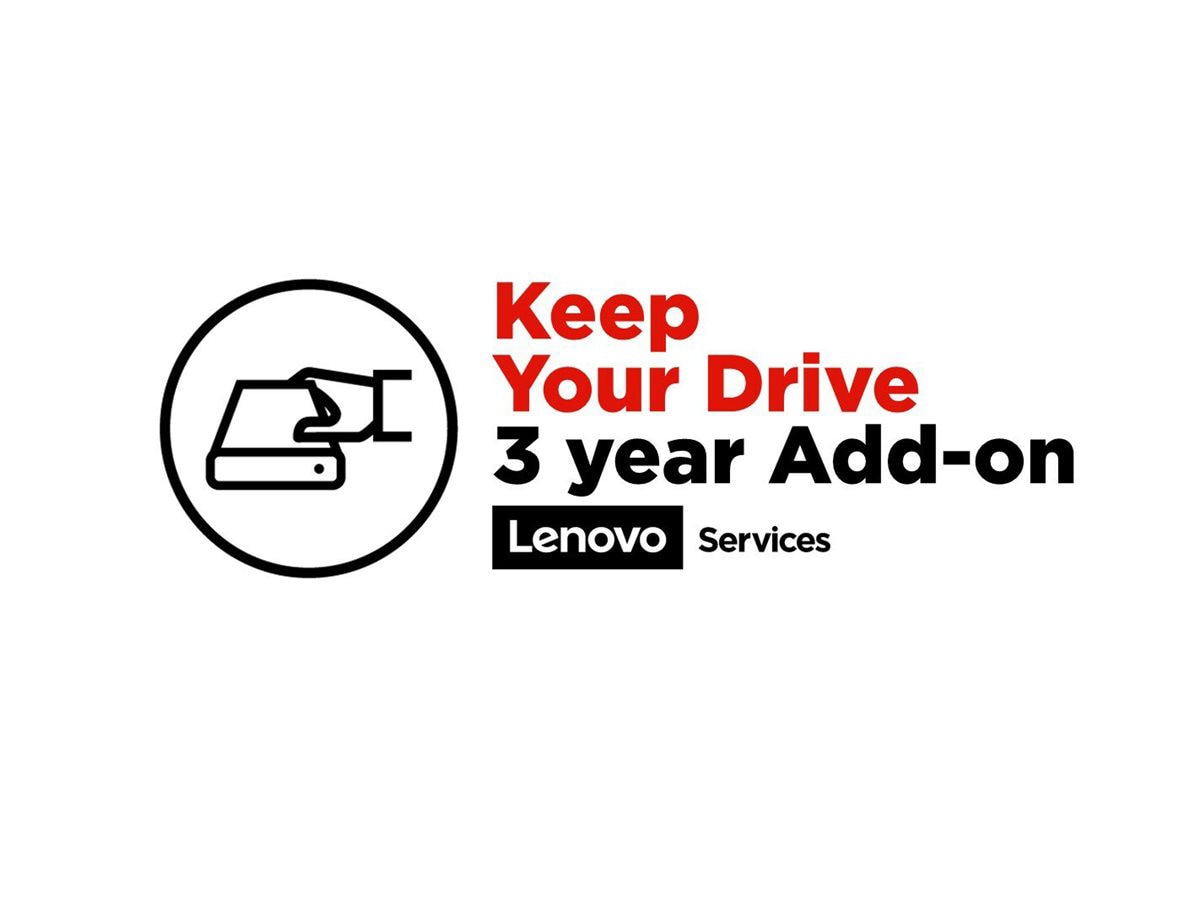 Lenovo Keep Your Drive Add On - extended service agreement - 3 years