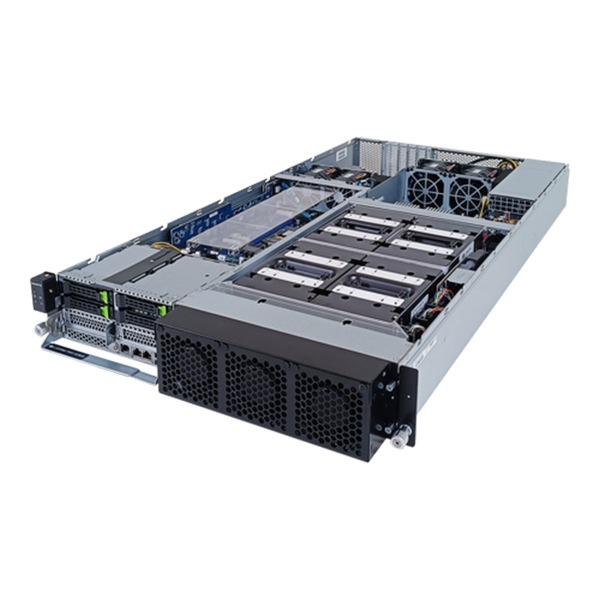 GIGABYTE 2U 8x32GB DP AMD MI250 OAM 4 GPU Server