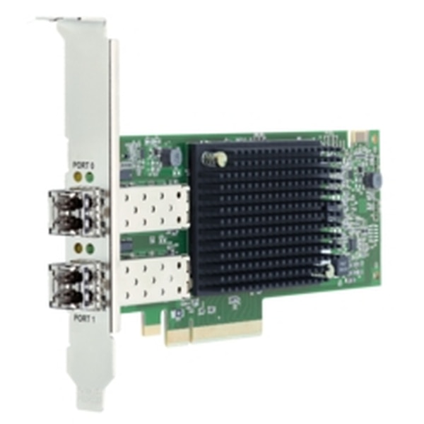 Emulex LPE35002-M2 - host bus adapter - PCIe 4.0 x8 - 32Gb Fibre Channel Gen 7 (Short Wave) x 2