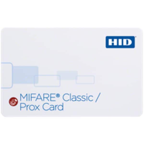 HID iCLASS SIO Enabled MIFARE + Proximity Card