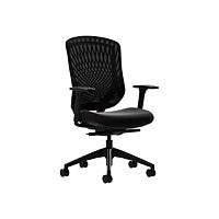 VARI - chair - mesh, memory foam, cooling gel, high-density polyurethane foam - black