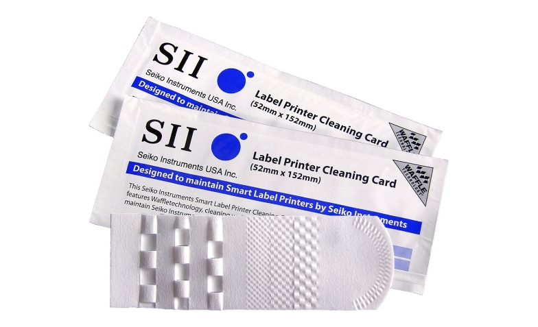 Seiko Instruments SLP-CLNCRD - 1 - printer cleaning card - SLP-CLNCRD -  Maintenance Kits & Waste Toner 