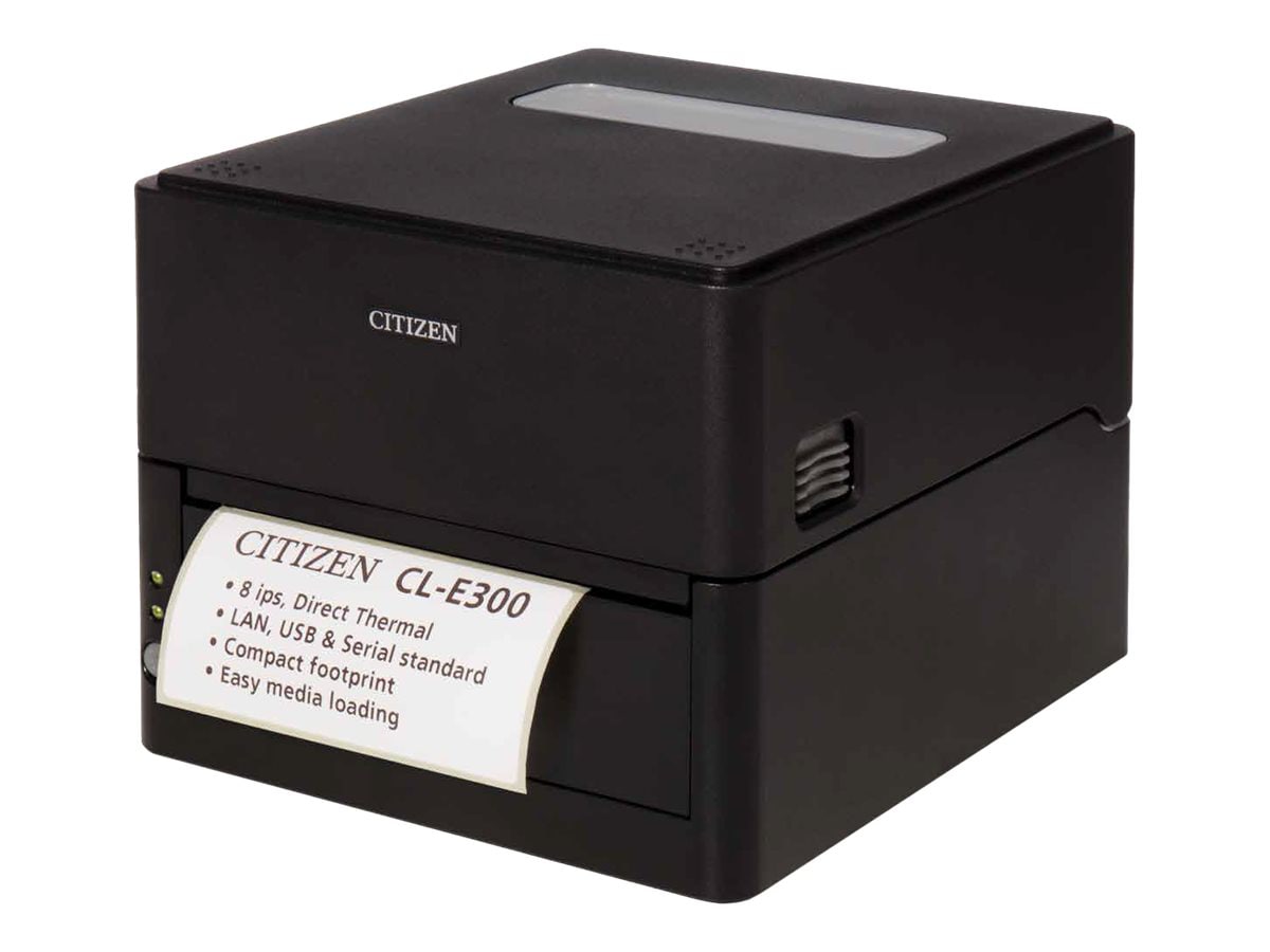 Citizen CL-E300 - imprimante d'étiquettes - Noir et blanc - thermique direct