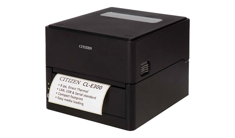 Citizen CL-E300 - imprimante d'étiquettes - Noir et blanc - thermique direct