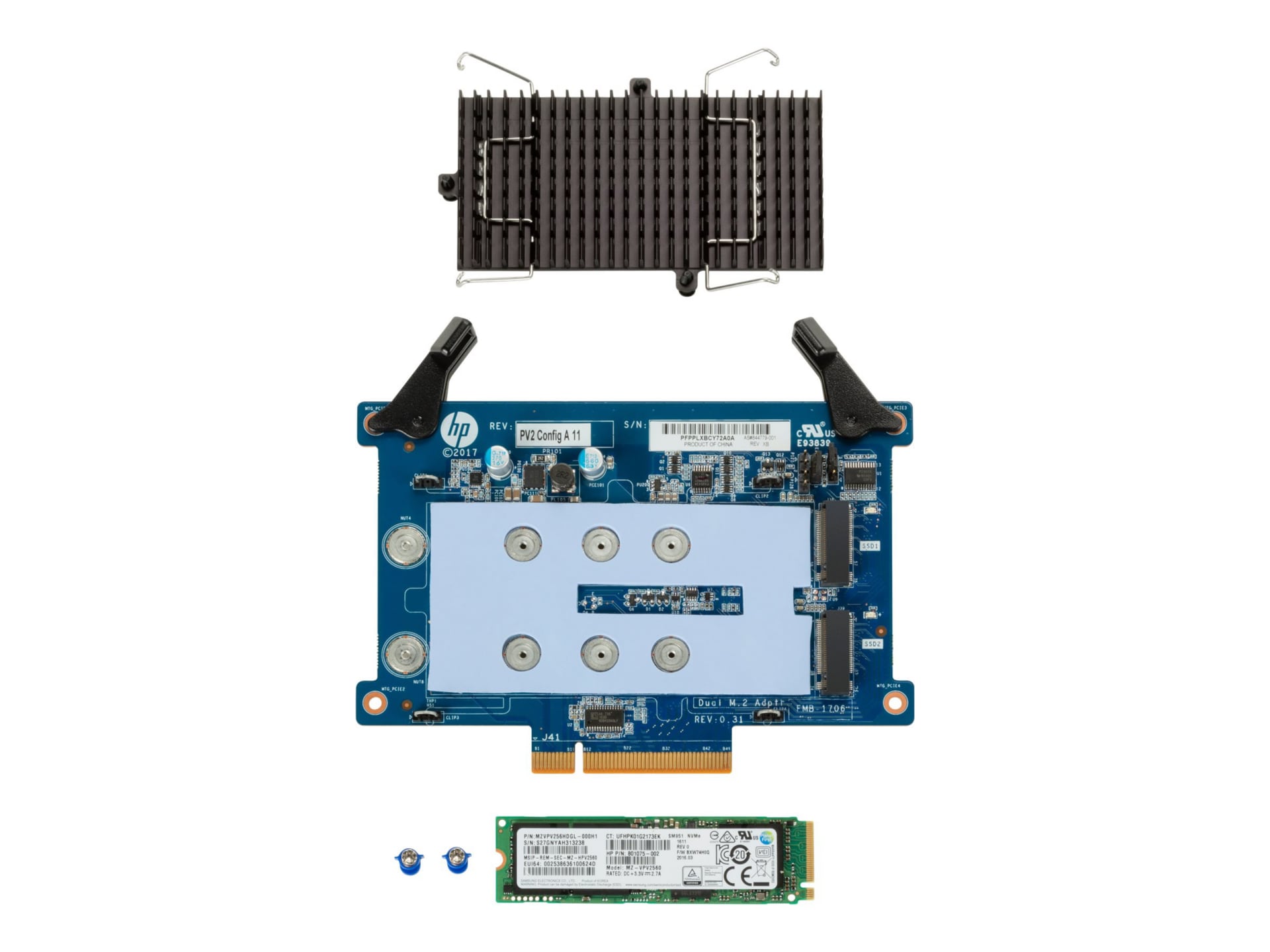 HP Z Turbo Drive 2 TB Solid State Drive - Internal - PCI Express