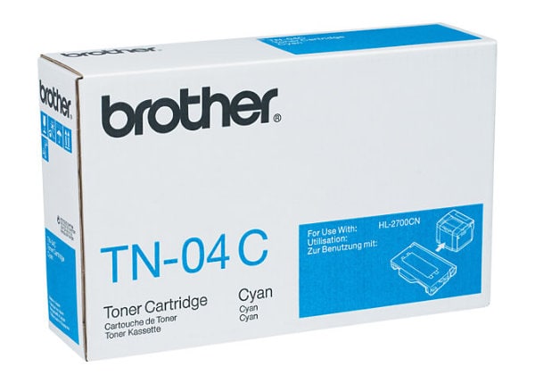 Brother TN04C Cyan Toner Cartridge 
