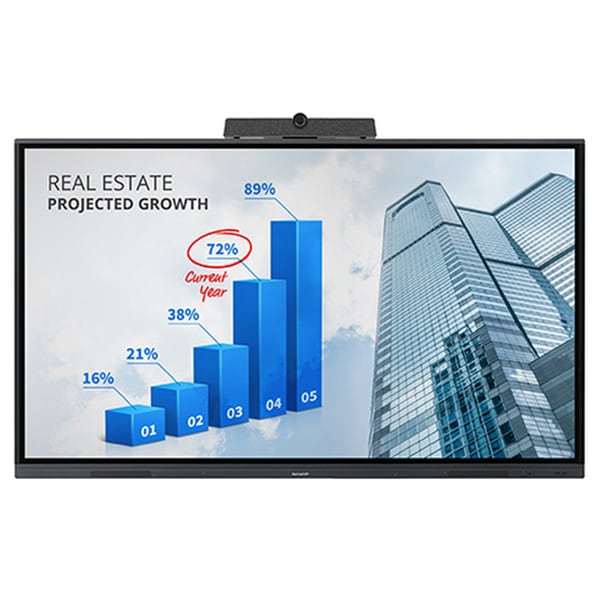 NEC AQUOS BOARD 86" 4K LED Interactive Display