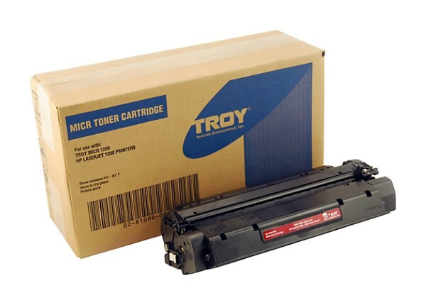 TROY - black - original - MICR toner cartridge