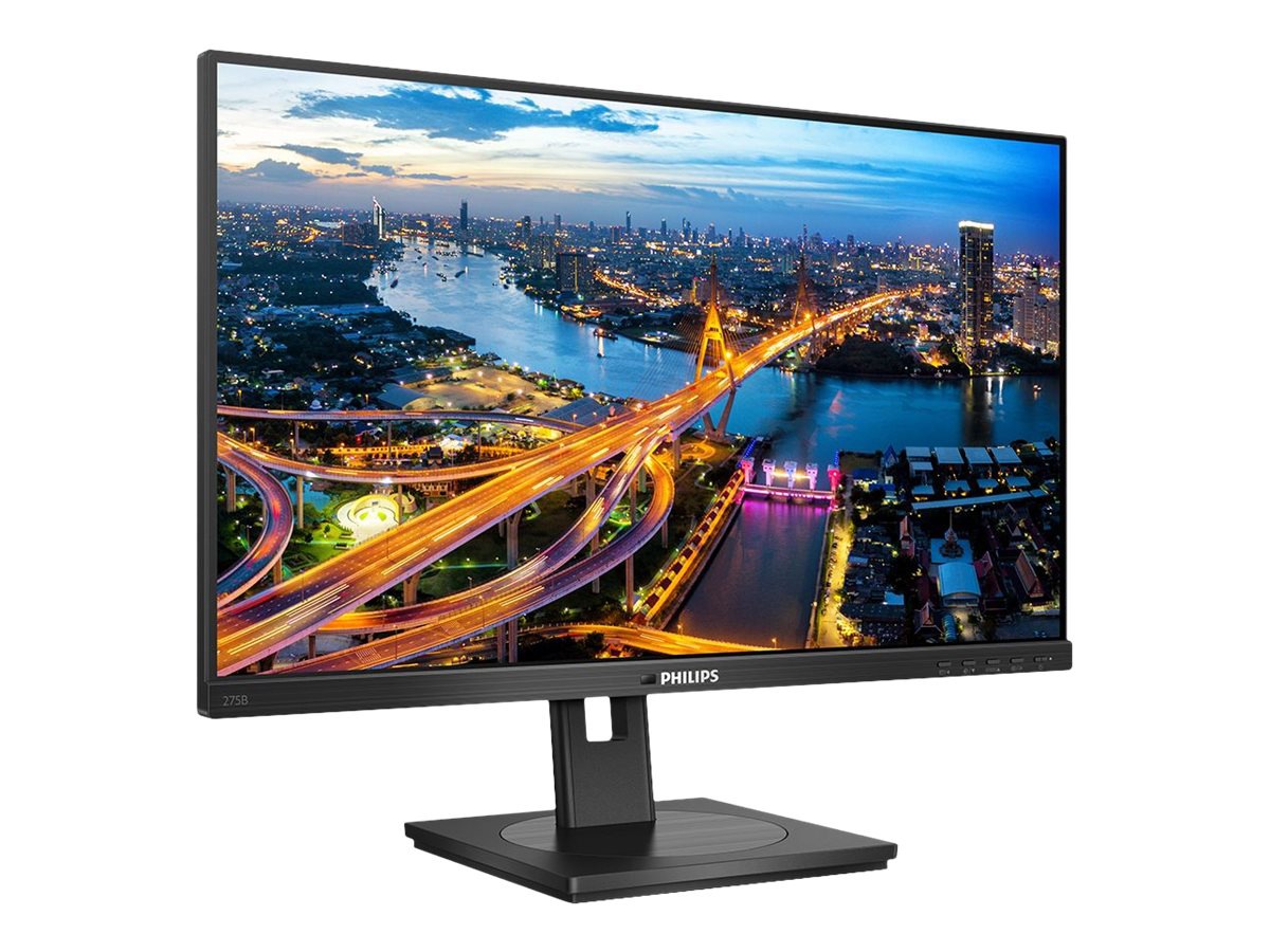 Philips 275B1 27" Class WQHD LCD Monitor - 16:9 - Textured Black