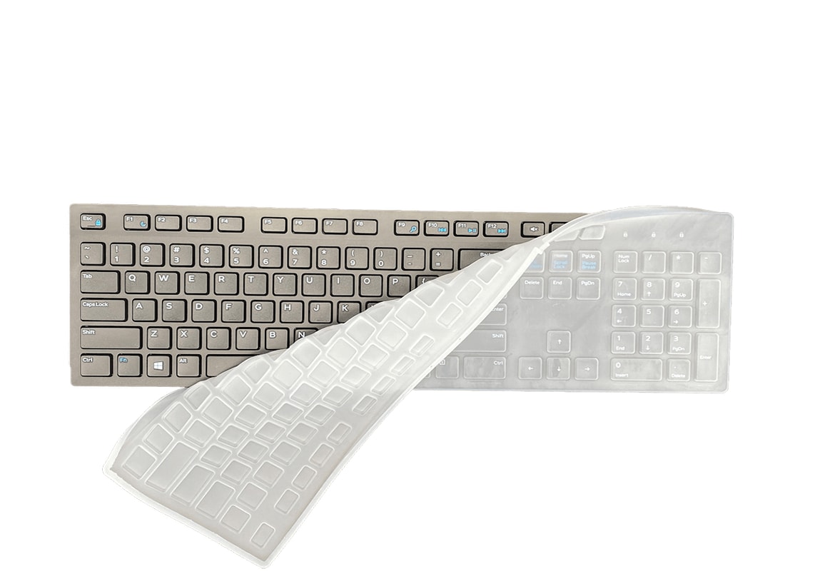 Man and Machine Silicone Cover for Wireless Keyboard - Clear