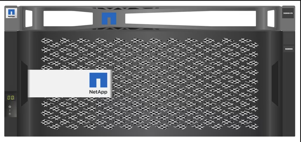 NetApp StorageGRID 6060 5U Flash Array System with 2x1.6TB SSD and 58x10TB (FIPS) Raw Capacity