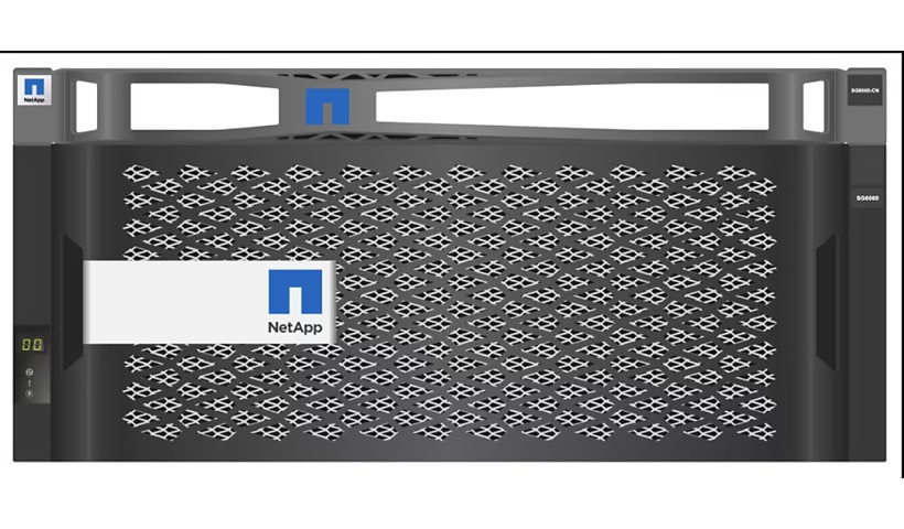 NetApp StorageGRID 6060 5U Flash Array System with 2x1.6TB SSD and 58x10TB (FIPS) Raw Capacity