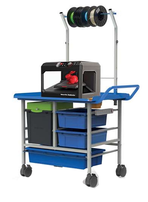 Ultimaker Copernicus Premium Model 3D Printer Cart with Tub