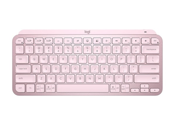 Logitech MX Keys Mini - keyboard - rose - 920-010474 - Keyboards - CDW.ca