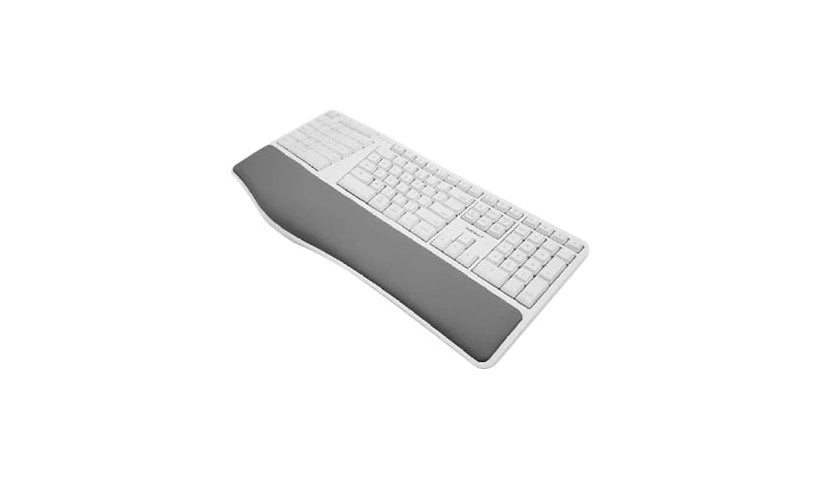 Macally Split Ergonomic USB Wired Keyboard for Mac Laptop