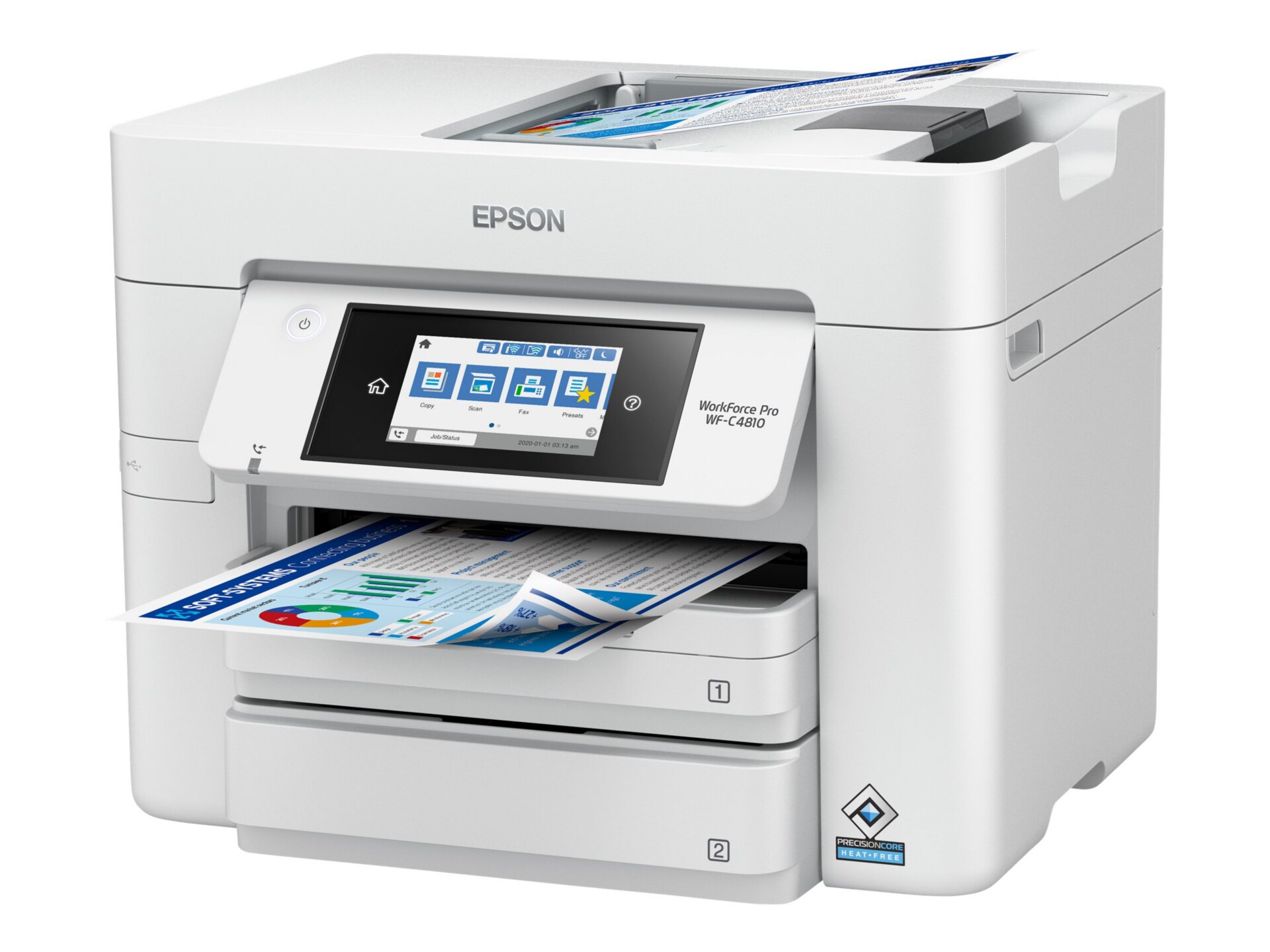Epson WorkForce Pro WF-C4810 - imprimante multifonctions - couleur