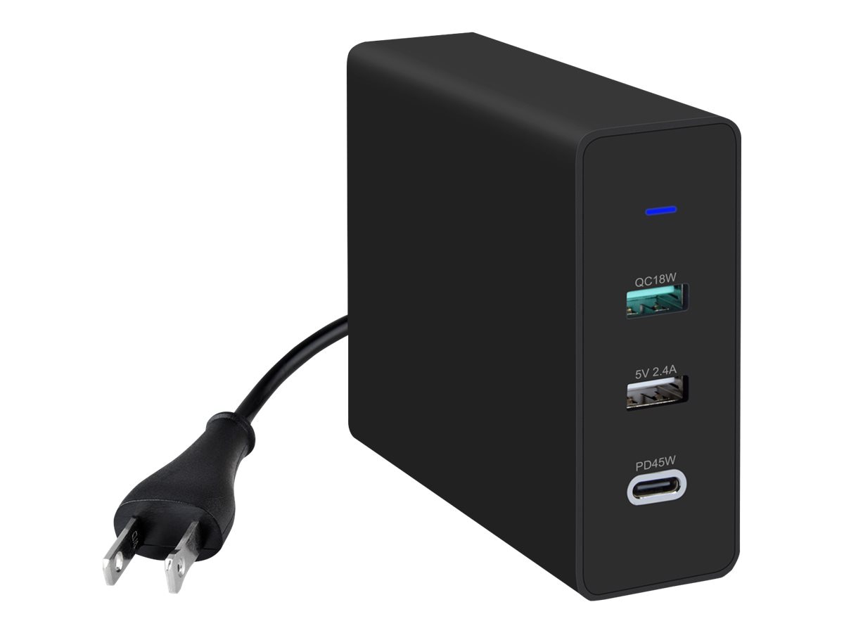 4XEM power adapter - USB, 24 pin USB-C - 75 Watt