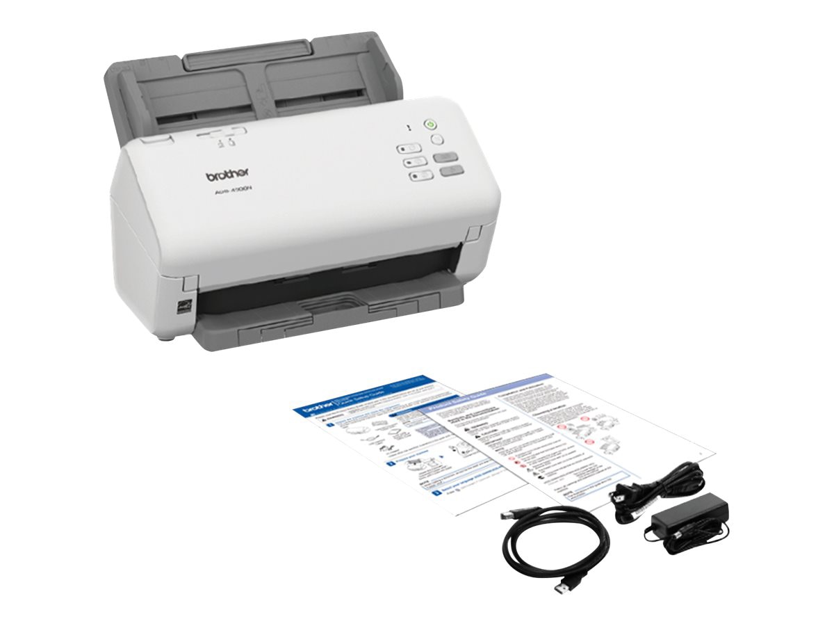 Thumbnail 5 of 12 for Brother ADS-4300N - document scanner - duplex - desktop - USB 3.0, LAN