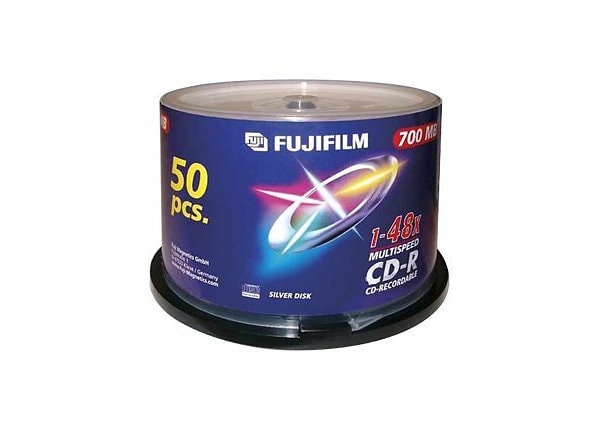 FUJIFILM - CD-R x 50 - 700 MB - storage media