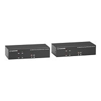 Black Box KVX Series KVM Extender over CATx - 4K, Dual-Head, HDMI/DisplayPo