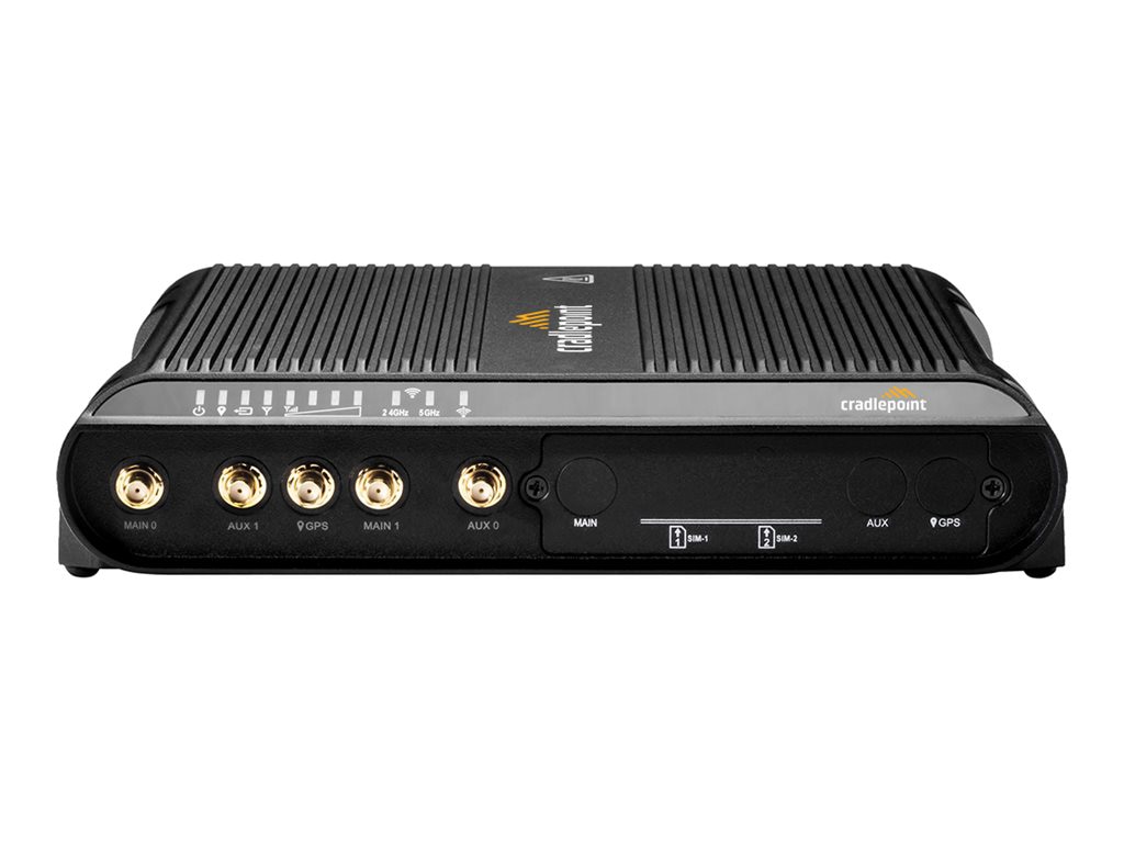 Cradlepoint IBR1700 Series IBR1700-1200M-B - wireless router - WWAN - Wi-Fi