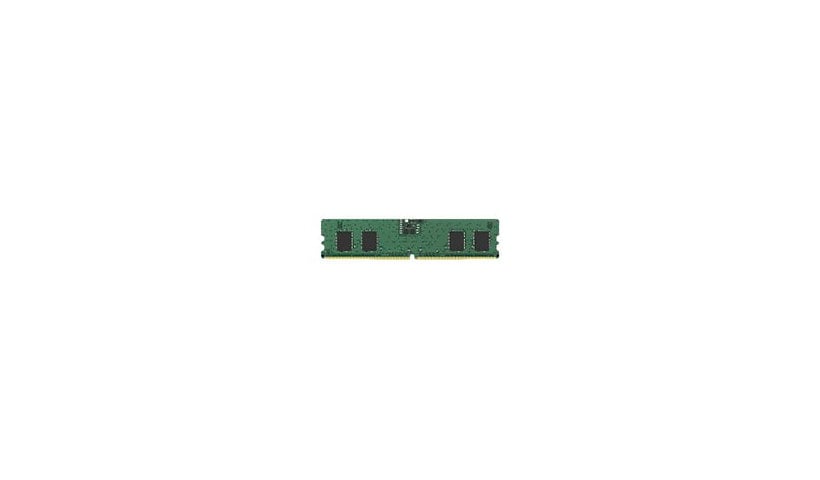 Kingston - DDR5 - module - 8 Go - DIMM 288 broches - 4800 MHz / PC5-38400 - mémoire sans tampon