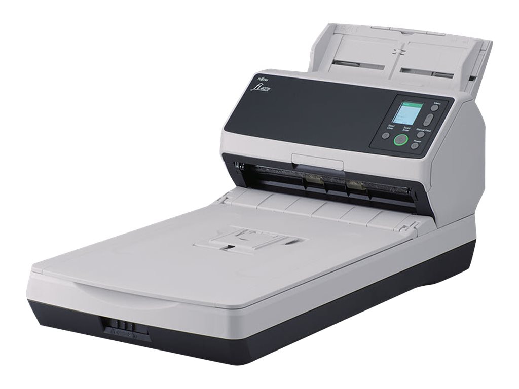 Ricoh fi 8270 - document scanner - desktop - Gigabit LAN, USB 3.2 Gen 1 - TAA Compliant