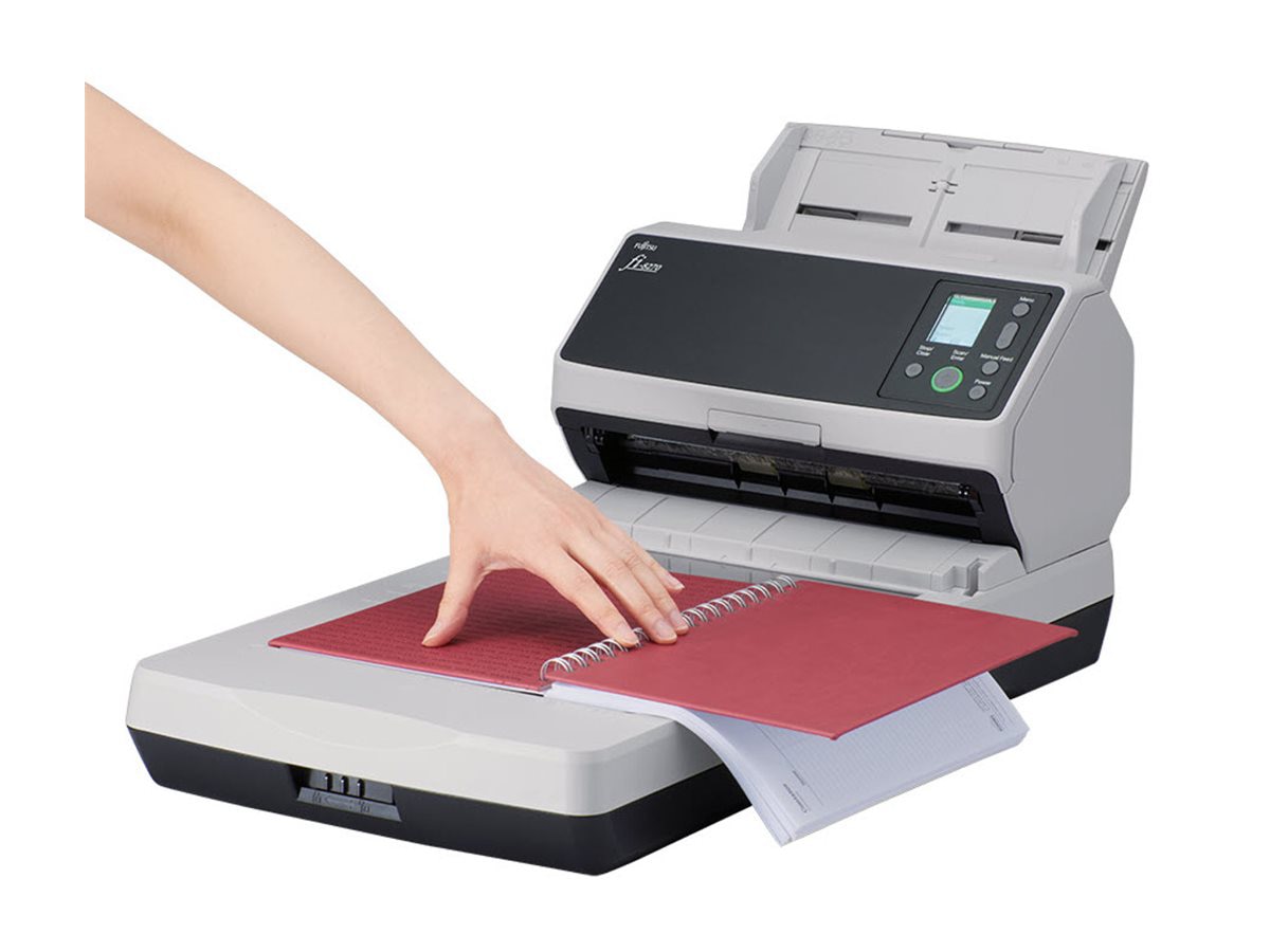 Thumbnail 4 of 4 for Ricoh fi 8270 - document scanner - desktop - USB 3.2 Gen 1, Gigabit LAN - TAA Compliant