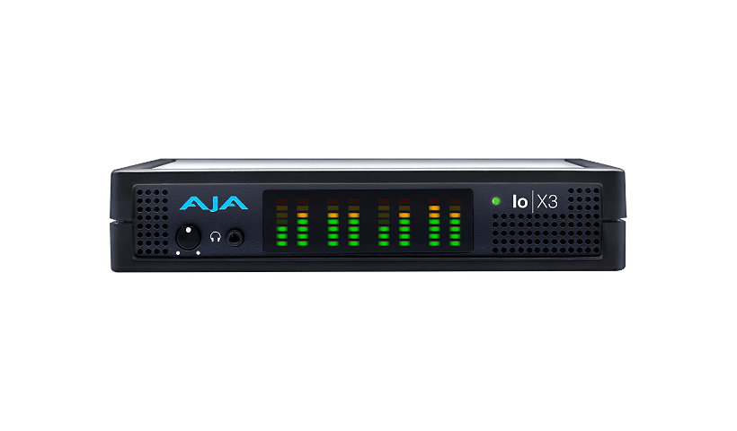 AJA Io X3 multi-channel 2K/HD/SD video I/O