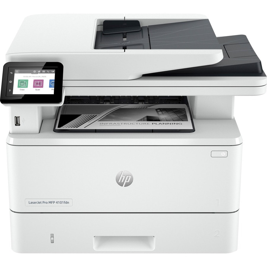 HP LaserJet Pro MFP 4101fdn Black & White Printer with Fax