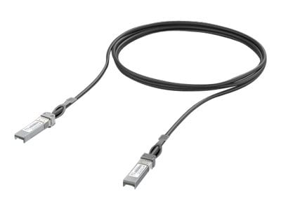 Ubiquiti 10GBase direct attach cable - 10 ft - black