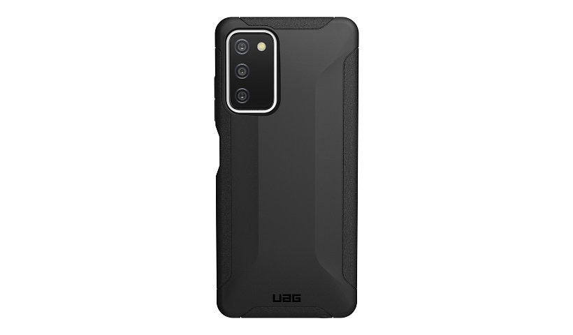 UAG Case for Samsung Galaxy A03s (SM-A037) (North American) - Scout Black - back cover for cell phone