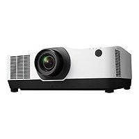 NEC NP-PA804UL-W - 3LCD projector - no lens - 3D - LAN - white