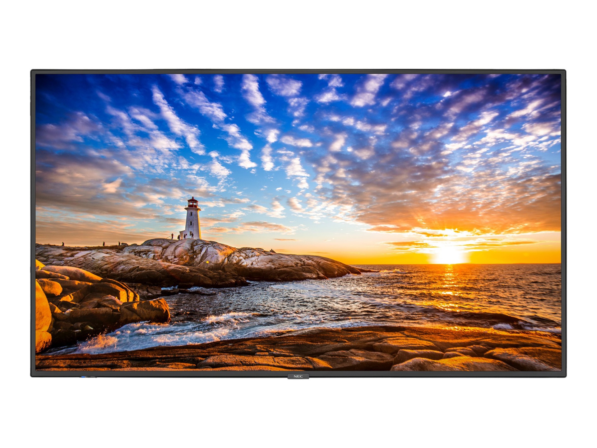 NEC MultiSync P555-IR P Series - 55" LED-backlit LCD display - 4K - for dig