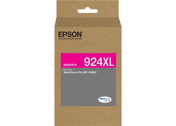 T924XL320 (924XL) DURABrite Ultra 924XL High-Yield Ink, Magenta T924XL320 (924XL) DURABrite Ultra 924XL High-Yield Ink, Magenta