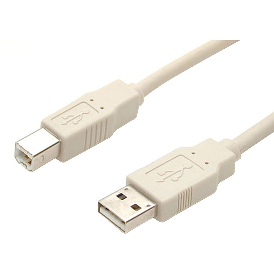 StarTech.com 10 ft Beige A to B USB 2.0 Cable - M/M - USB Printer Cable - T