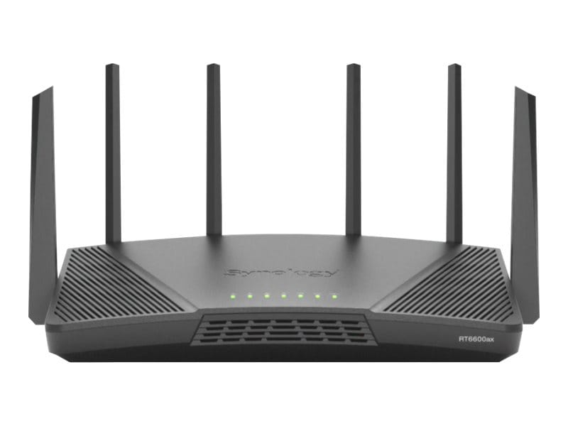 Synology RT6600AX - wireless router - Wi-Fi 6 - desktop
