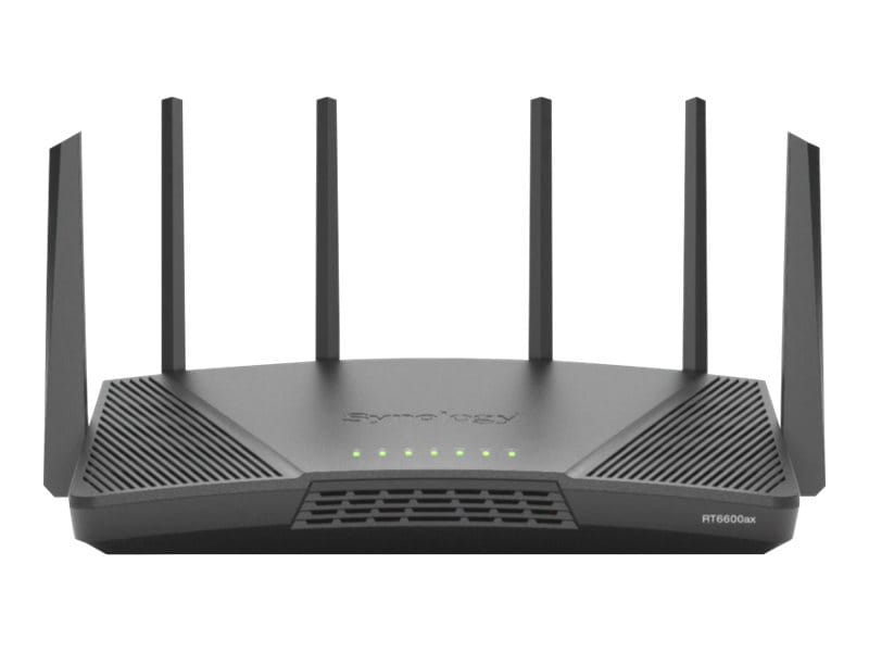 Synology RT6600AX - wireless router - 802.11a/b/g/n/ac/ax - desktop