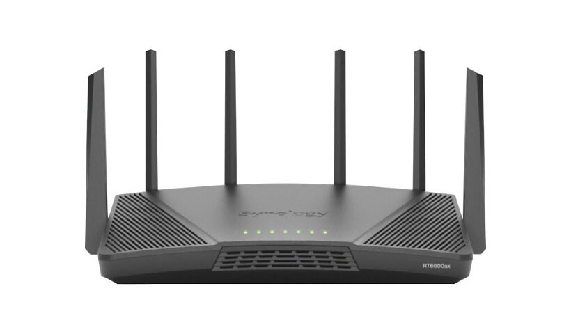 Synology RT6600AX - wireless router - Wi-Fi 6 - desktop