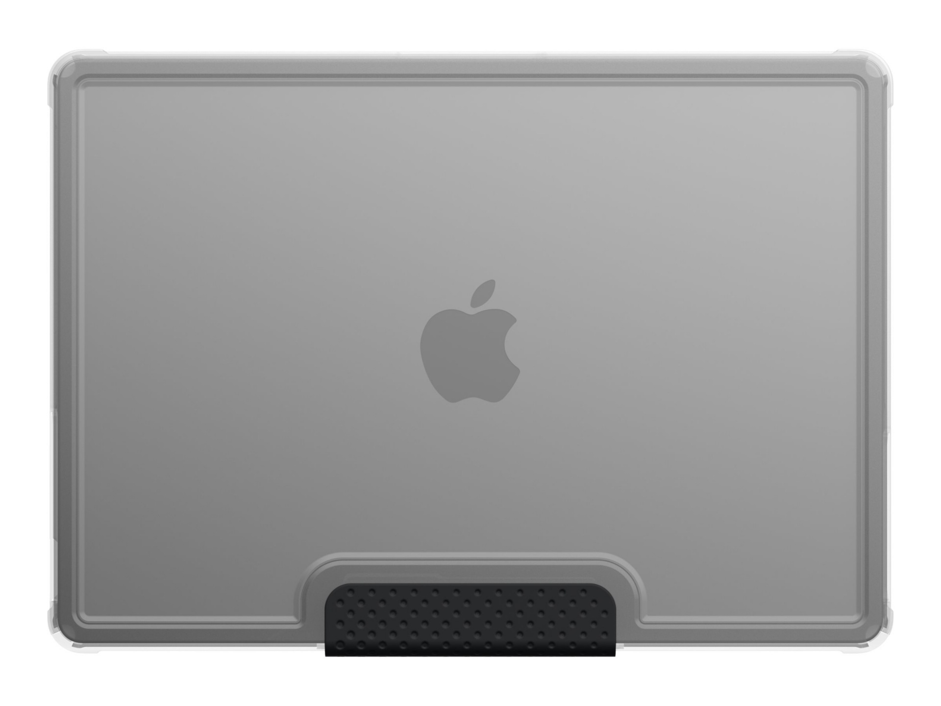 [U] Protective Case for MacBook Pro 14 inch Case 2021 - Lucent Ice/Black - notebook shell case