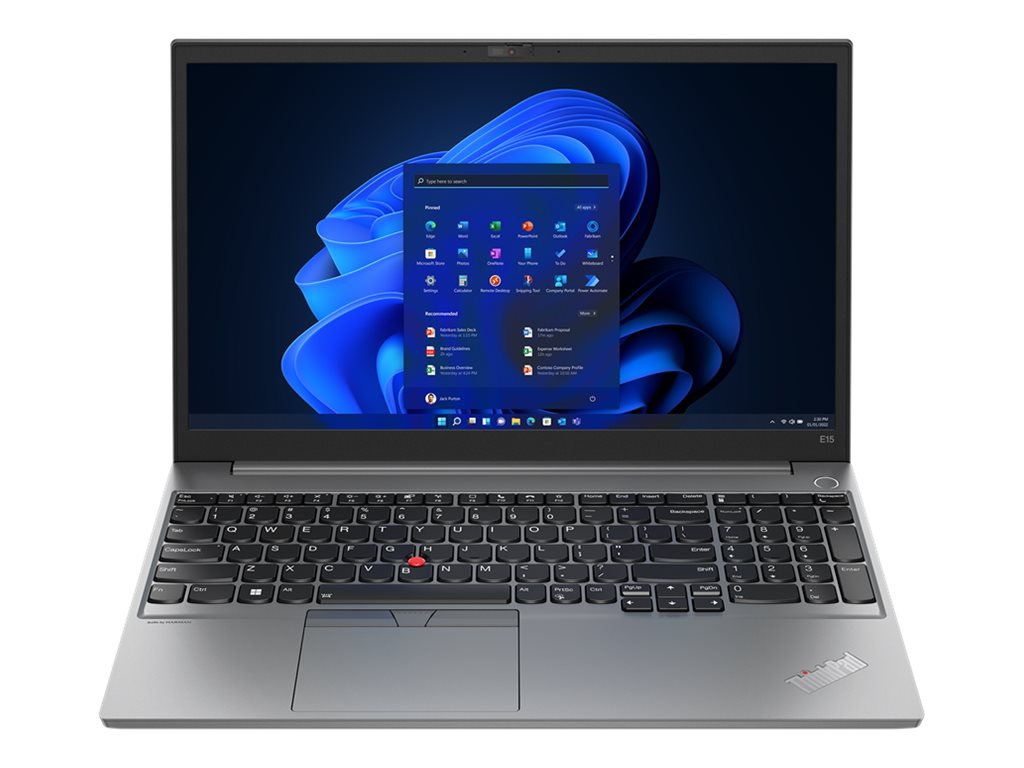 Lenovo ThinkPad E15 Gen 4 - 15.6" - Intel Core i5 1235U - 8 GB RAM - 256 GB SSD - English