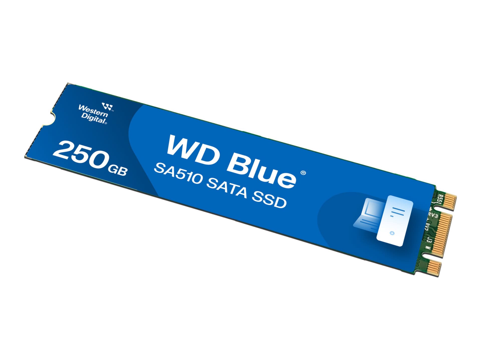 relæ frakobling omhyggelig WD Blue SA510 WDS250G3B0B - SSD - 250 GB - SATA 6Gb/s - WDS250G3B0B - Solid  State Drives - CDW.com