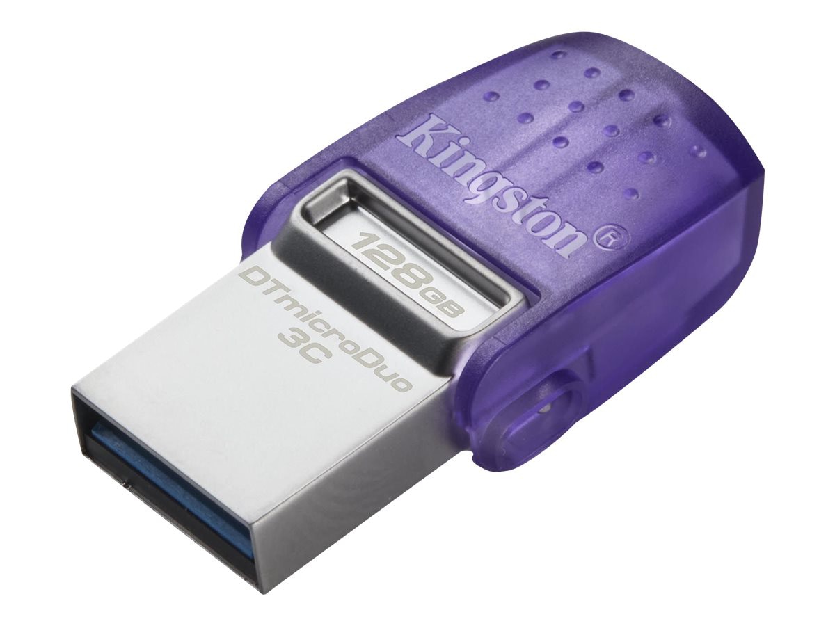 Kingston DataTraveler microDuo 3C - USB flash drive - 128 GB