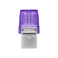 Kingston DataTraveler microDuo 3C - USB flash drive - 256 GB