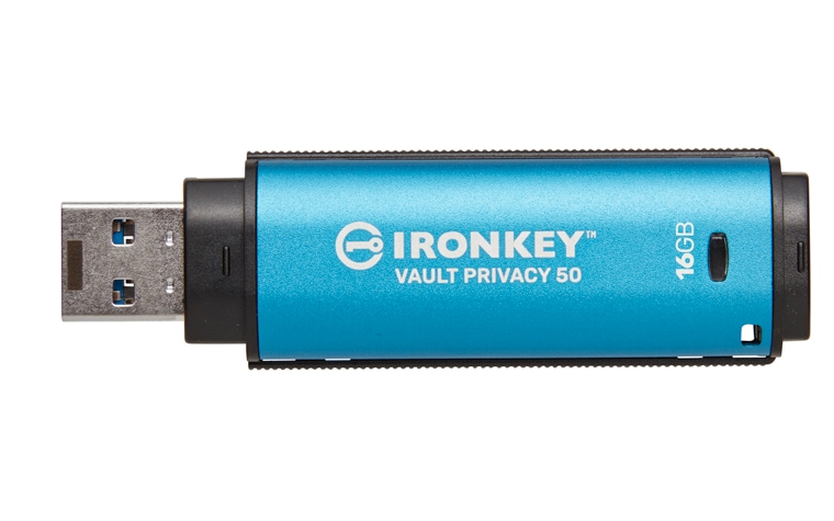Kingston IronKey Vault Privacy 50 Series USB Flash Drive - Thumbnail 2