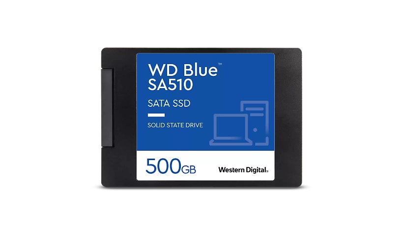 WD Blue SA510 SATA SSD 2.5” - WDS500G3B0A - 500GB – SATA 6Gb/s