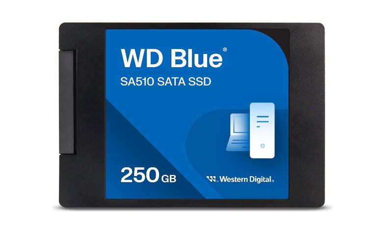 WDS250G3B0C, Disque dur HDD SSD 250 Go M.2 2280 PCIe Gen3 Disque SSD WD  BLUE NVMe