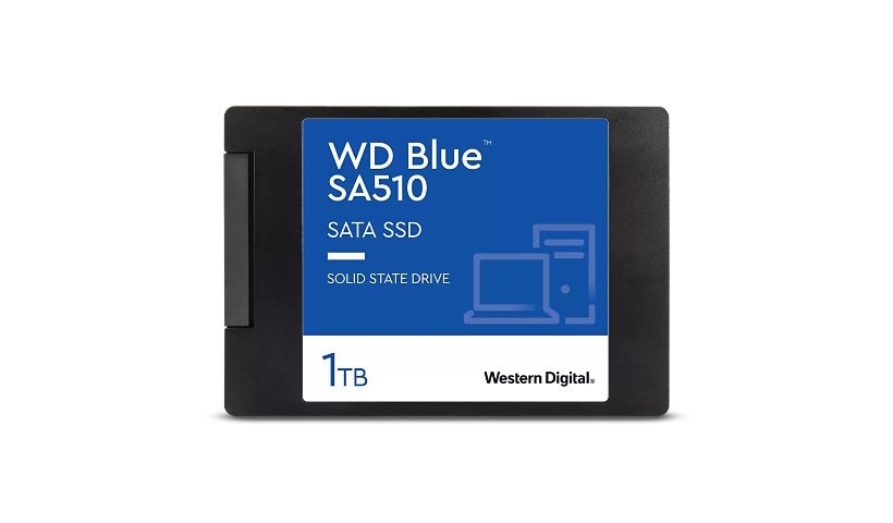 WD Blue SA510 WDS100T3B0A - SSD - 1 TB - SATA 6Gb/s - WDS100T3B0A